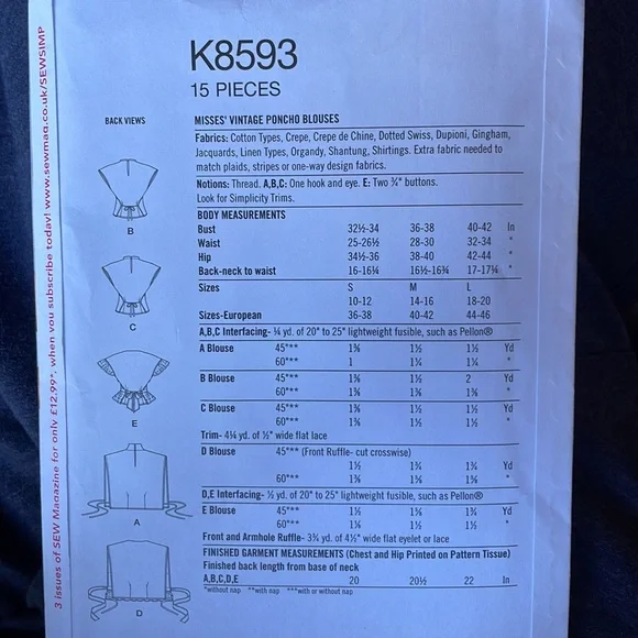 Simplicity patterns - Picture 2 of 4